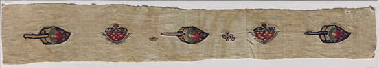 décor de textile ; fragment, image 1/3