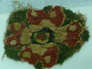 décor de textile ; fragment, image 3/4