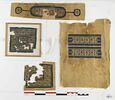 bande de poignet ; clavus ; tabula ; fragments, image 1/2
