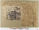 couverture  ; châle  ; tabula ; fragment, image 1/3