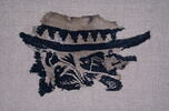décor de textile ; fragment, image 2/3