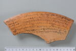 ostracon ; fragment, image 1/3