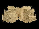 feuillet de codex ; fragment, image 2/3