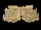 feuillet de codex ; fragment, image 1/3