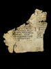 feuillet de codex ; fragment, image 4/6