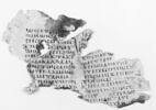 feuillet de codex ; fragments, image 3/6