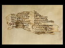 feuillet de codex ; fragment, image 2/7