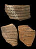 ostracon ; fragment, image 2/3