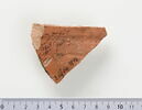 ostracon ; fragment, image 1/2