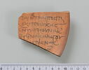 ostracon ; fragment, image 1/3