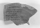 ostracon ; fragment, image 4/4