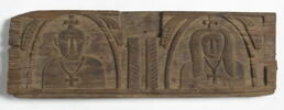 panneau ; décor architectural ; relief mural, image 1/2