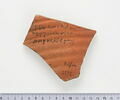 ostracon ; fragment, image 1/5