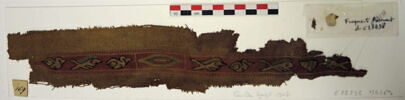 bande décorative d'habillement ; fragment, image 2/2