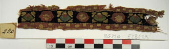 bande décorative d'habillement ; fragment, image 2/2