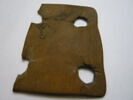carton de tissage ; fragment, image 1/3