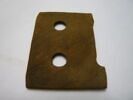 carton de tissage ; fragment, image 1/3