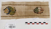décor de textile ; clavus  ; fragment, image 1/2