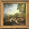 Chien poursuivant un loup, image 1/2