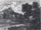 Vue prise de la ville de Phoenos et du temple de Minerve, image 1/2