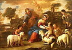 La Sainte Famille avec un berger, image 2/2