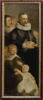 Volet de triptyque : Orants, image 1/4