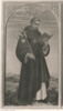 Saint Antoine (panneau supérieur du polyptyque 