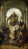 Saint Augustin, saint Louis des Français, saint Jean l'Evangéliste et un saint évêque, image 1/3