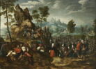 Prédication de saint Jean Baptiste, image 1/2