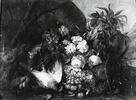 Nature morte aux roses, fruits et oiseaux morts, image 4/4