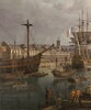Vue de l'intérieur du port de Brest, prise de l'ancienne cale de l'Intendance, en 1795, image 2/6