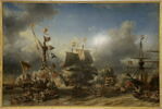 Embarquement de Ruyter et de William de Witt, au Texel, 1667, image 2/3