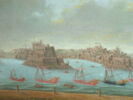 Vue du grand port prise de la Valette à Malte, image 4/4