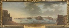 Vue du grand port prise de la Valette à Malte, image 1/4