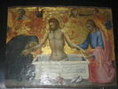 Scènes de la Vie du Christ : Christ au sépulcre entre la Vierge et saint Jean., image 2/2
