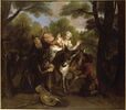 Don Quichotte trompé par Sancho prend une paysanne pour Dulcinée, image 1/2