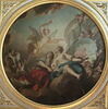 L'Union de la Peinture et de la Sculpture par le Dessin sous la protection de Louis XV, image 1/2