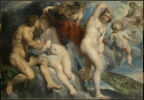 Ixion, roi des Lapithes, trompé par Junon qu'il voulait séduire, image 1/5