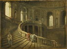 L'escalier tournant du palais Farnèse à Caprarola, image 2/3