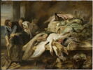 Philopoemen, général des Achéens, pris pour un valet puis reconnu dans une cuisine par ses hôtes de Mégare, image 1/4