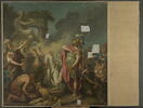 Préparatifs du combat de Pâris et Ménélas, dit aussi Le Serment de Priam et d'Agamemnon, image 2/4