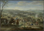Représentation présumée de la bataille de la Montagne Blanche près de Prague (1620), image 1/3