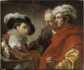 Triple portrait de l'artiste, de l'architecte Pierre Rousseau et du peintre Coclers Van Wyck, image 2/6