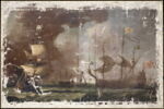 Vaisseaux de guerre français et hollandais, image 3/3