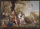 Portrait d'une famille aristocratique hollandaise, dit autrefois à tort Portrait de la famille de Frédéric-Henri d’Orange-Nassau, image 2/2
