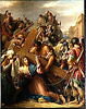 Jésus Christ conduit au calvaire tombé sous le poids de la croix, image 3/3