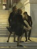 Napoléon visitant l'escalier du Louvre avec Percier et fontaine, image 5/6