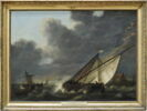 Bateaux pris dans un orage, image 2/3