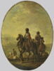 Deux cavaliers hongrois, chefs de hussards impériaux, image 1/2