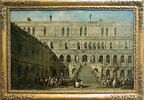 Le Couronnement du doge de Venise sur l'escalier des Géants au palais des Doges de Venise, image 2/3